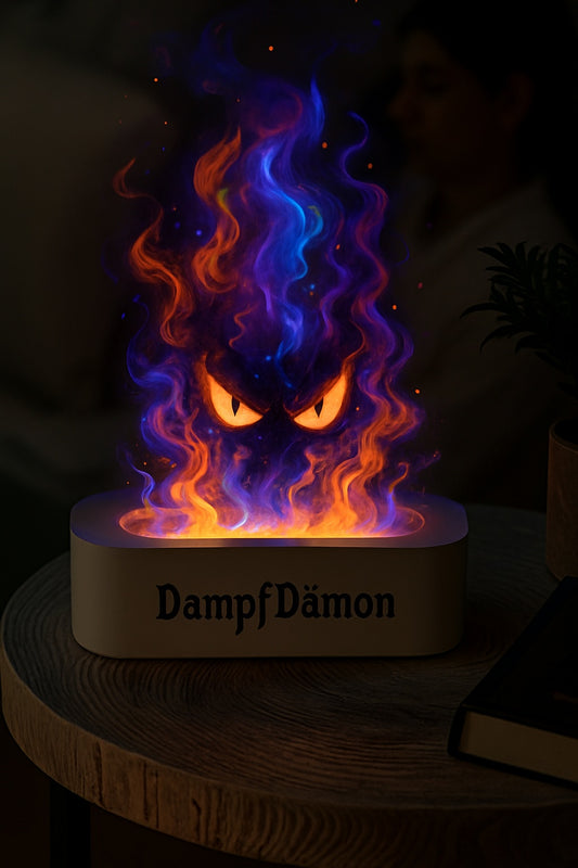 DampfDämon 🔥 – Der feuerspuckende Luftbefeuchter